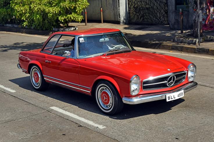 An exotic looking Mercedes-Benz W113 Pagoda 230SL. An exotic looking Mercedes-Benz W113 Pagoda 230SL.