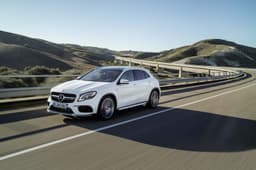 2017 Mercedes GLA facelift image gallery