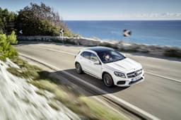 2017 Mercedes GLA facelift image gallery