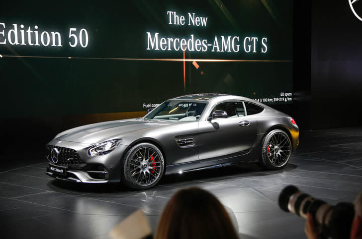 2017 Mercedes-AMG GT.