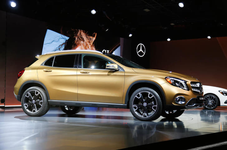 2017 Mercedes GLA.