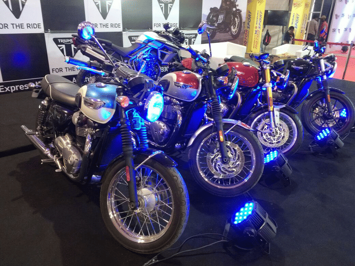 Triumph at APS 2017.