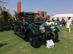 Mr. Shrivardhan Kanoria's 1914 Wolseley 30/40 HP won the best of Show.