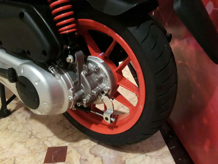 2017 Aprilia SR150 Race image gallery