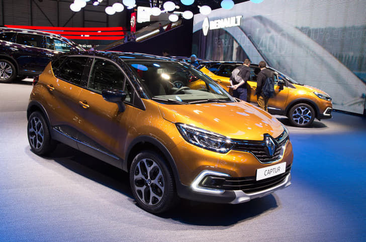 Renault Captur facelift.