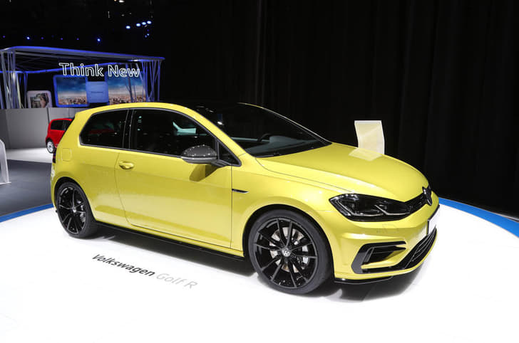 Facelifted Volkswagen Golf