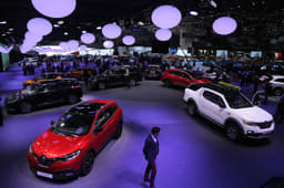 Renault's stand at Geneva Motor Show
