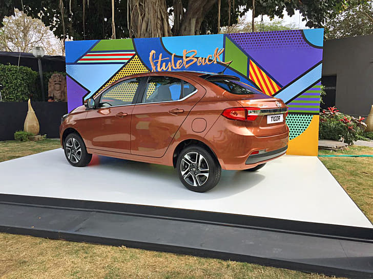 2017 Tata Tigor compact sedan photo gallery