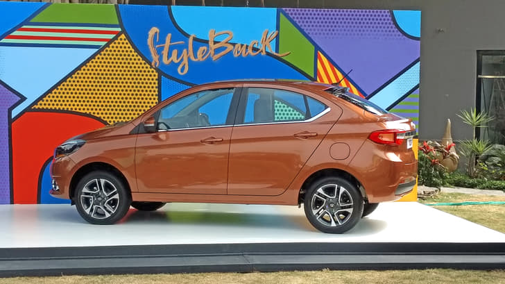 2017 Tata Tigor compact sedan photo gallery