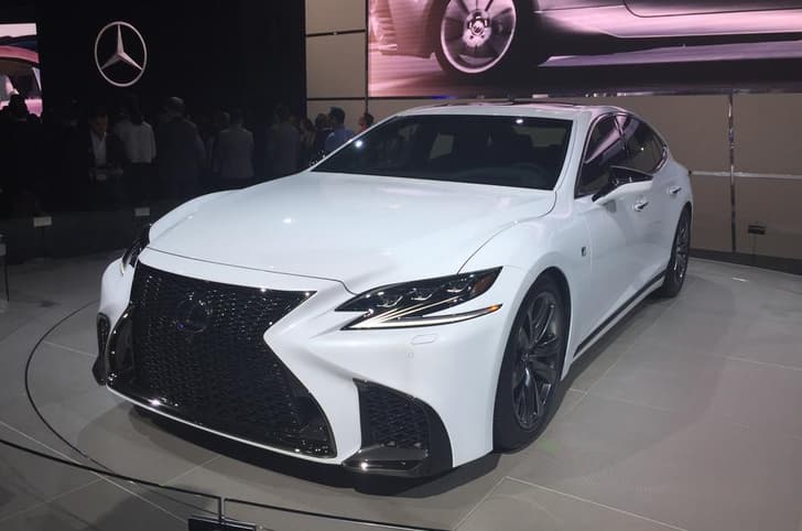 Lexus LS F-Sport image gallery