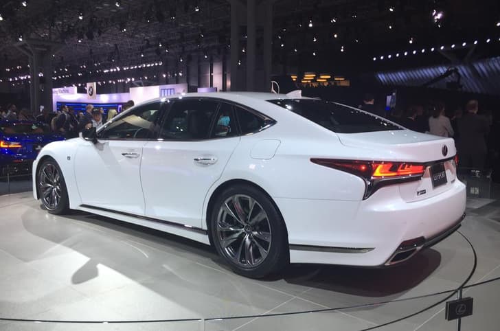 Lexus LS F-Sport image gallery