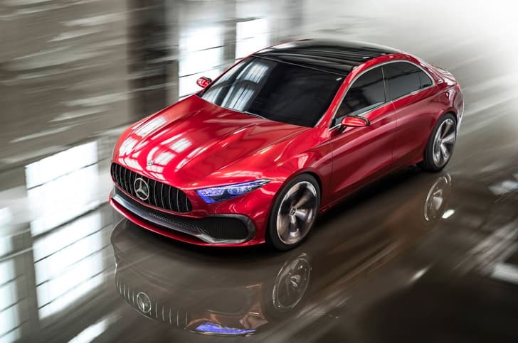 Mercedes Concept A Sedan image gallery