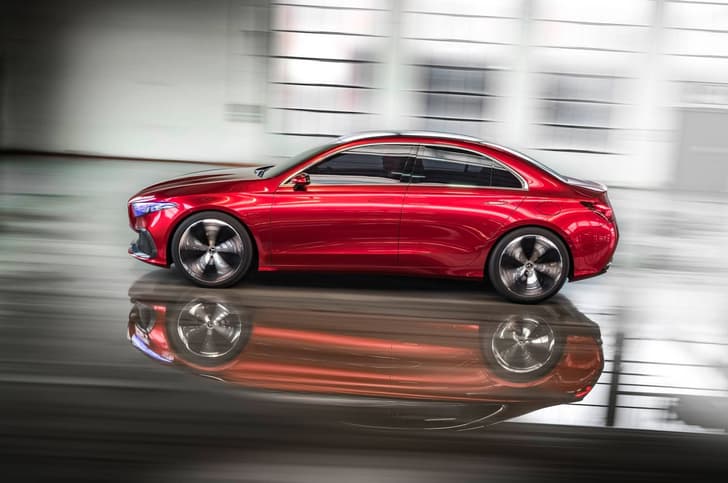 Mercedes Concept A Sedan image gallery