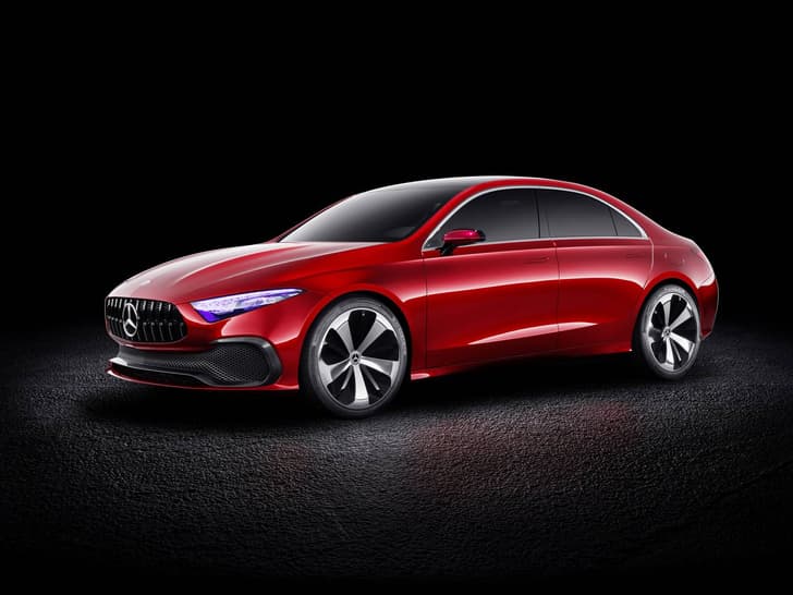 Mercedes Concept A Sedan image gallery
