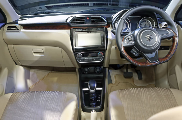 Top trim models get goodies such as Maruti's SmartPlay touchscreen infotainment system, reverse camera and auto climate control.