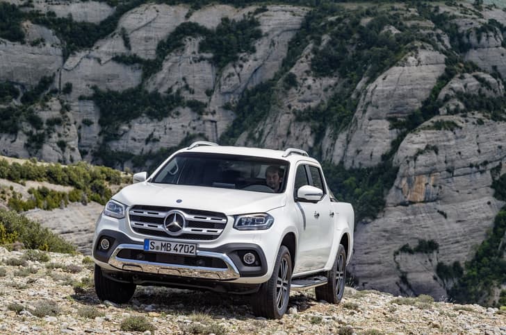 2018 Mercedes X-Class pickup image gallery