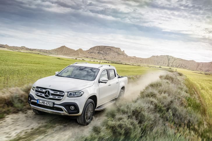 2018 Mercedes X-Class pickup image gallery