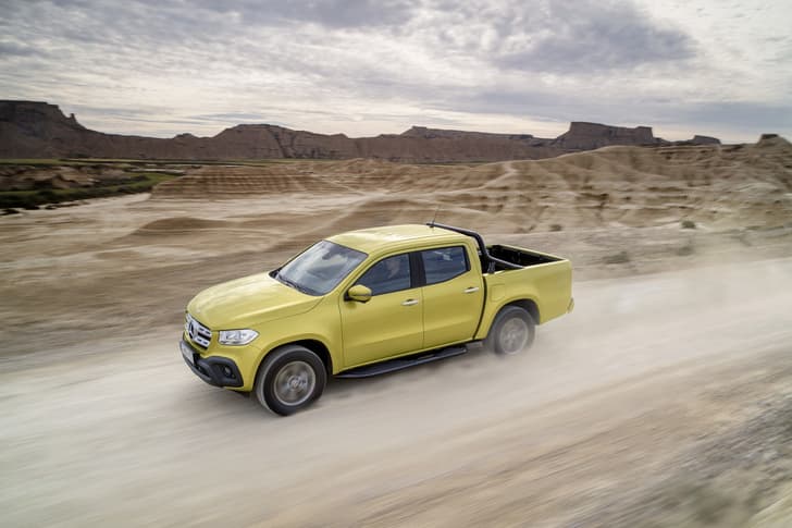 2018 Mercedes X-Class pickup image gallery