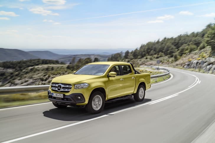 2018 Mercedes X-Class pickup image gallery