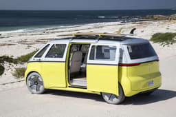 The ID Buzz can seat up to eight people.