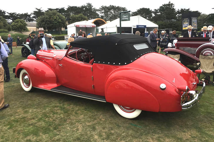 Packard introduced its first mid-priced model, this 120, in 1935. This example was first owned by actor Clark Gable.