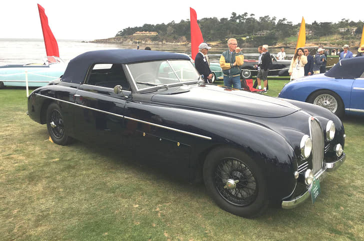 50s gangster cool: the 1951 Bugatti 101C Gangloff Cabriolet.