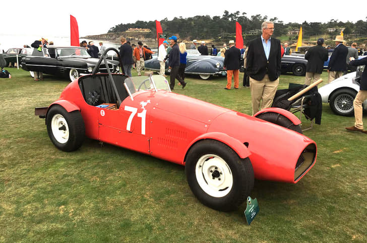 This 1949 Cannon Mk 1 Special uses the chassis of a 1934 Dodge and most of the running gear from an early Ford.