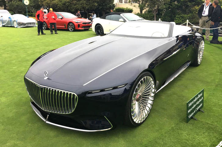 ... while Maybach showed this divine Vision 6 Cabriolet concept.