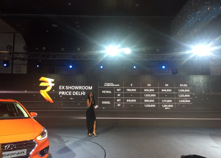 New 2017 Hyundai Verna image gallery