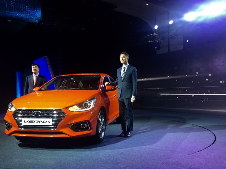New 2017 Hyundai Verna image gallery