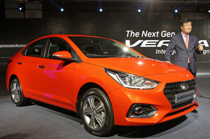 New 2017 Hyundai Verna image gallery