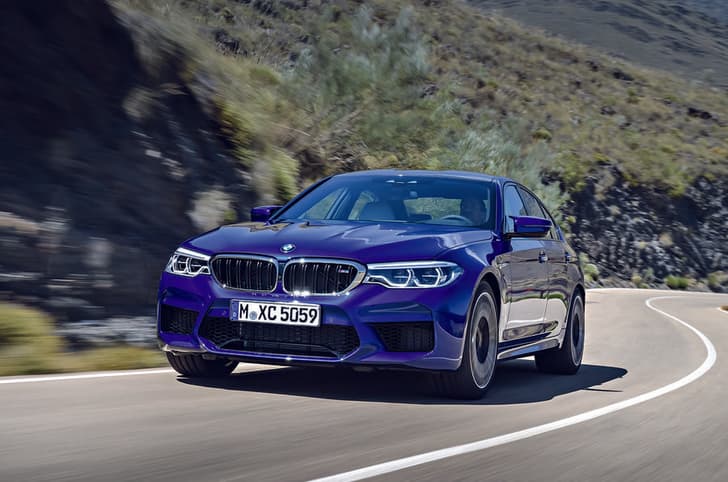 New 2018 BMW M5 image gallery