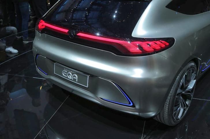 Mercedes-Benz EQA hatchback concept image gallery