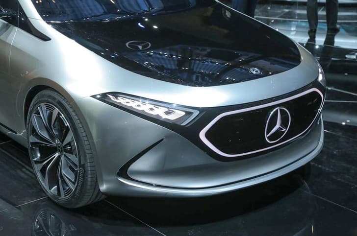 Mercedes-Benz EQA hatchback concept image gallery