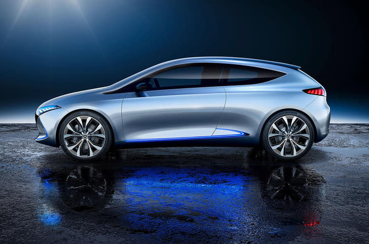 Mercedes-Benz EQA hatchback concept image gallery