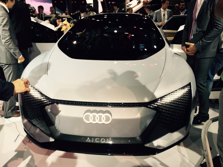 Audi Aicon autonomous electric concept.