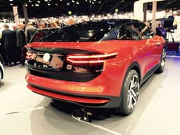 The new Volkswagen ID Crozz concept.