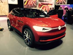 The new Volkswagen ID Crozz concept.