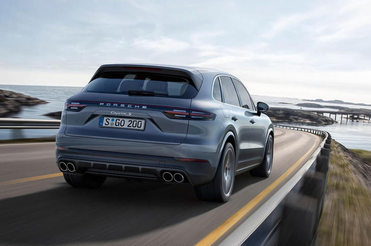 Porsche Cayenne Rear View