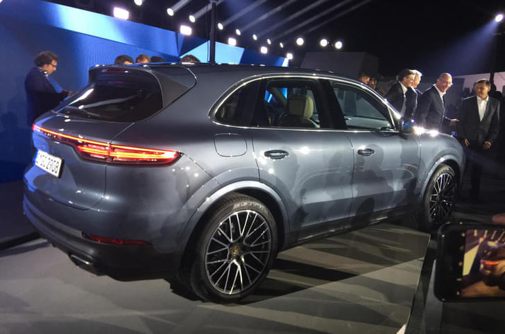 Porsche Cayenne Rear View