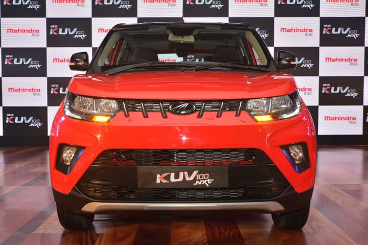 2018 Mahindra KUV100 NXT facelift image gallery