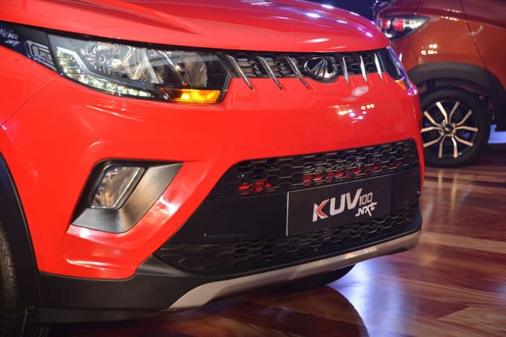 2018 Mahindra KUV100 NXT facelift image gallery