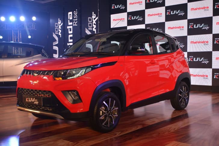 2018 Mahindra KUV100 NXT facelift image gallery