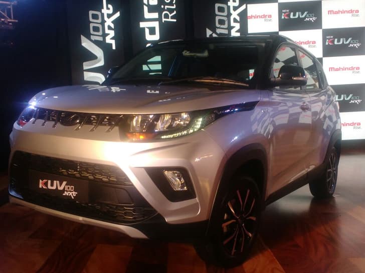 2018 Mahindra KUV100 NXT facelift image gallery