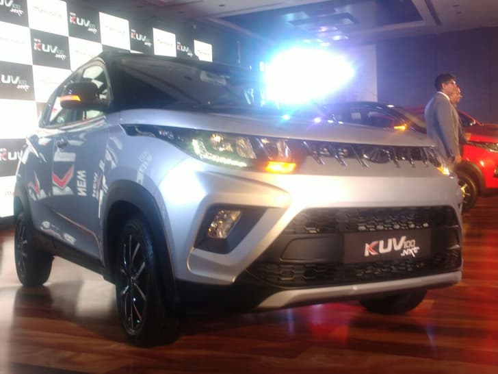 2018 Mahindra KUV100 NXT facelift image gallery