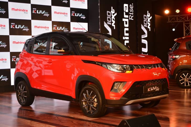 2018 Mahindra KUV100 NXT facelift image gallery