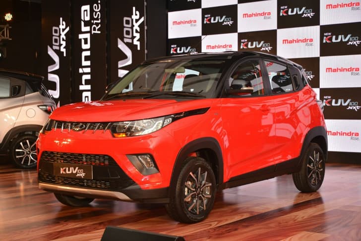2018 Mahindra KUV100 NXT facelift image gallery