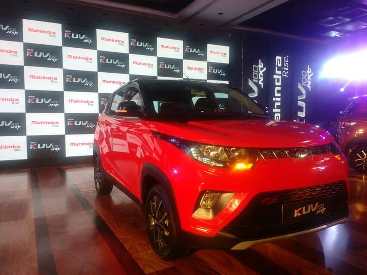 2018 Mahindra KUV100 NXT facelift image gallery