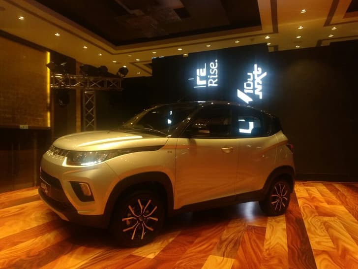 2018 Mahindra KUV100 NXT facelift image gallery