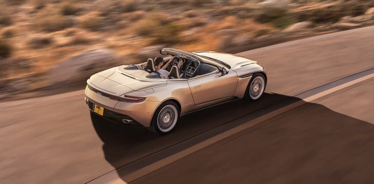 New Aston Martin DB11 Volante image gallery